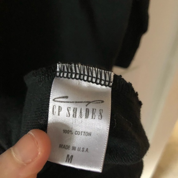 CP Shades Alla Turtleneck Knit Midi Dress in Black Cotton Size Medium - Picture 8 of 16